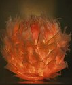 "Burning love", plastik, h. 32 cm
